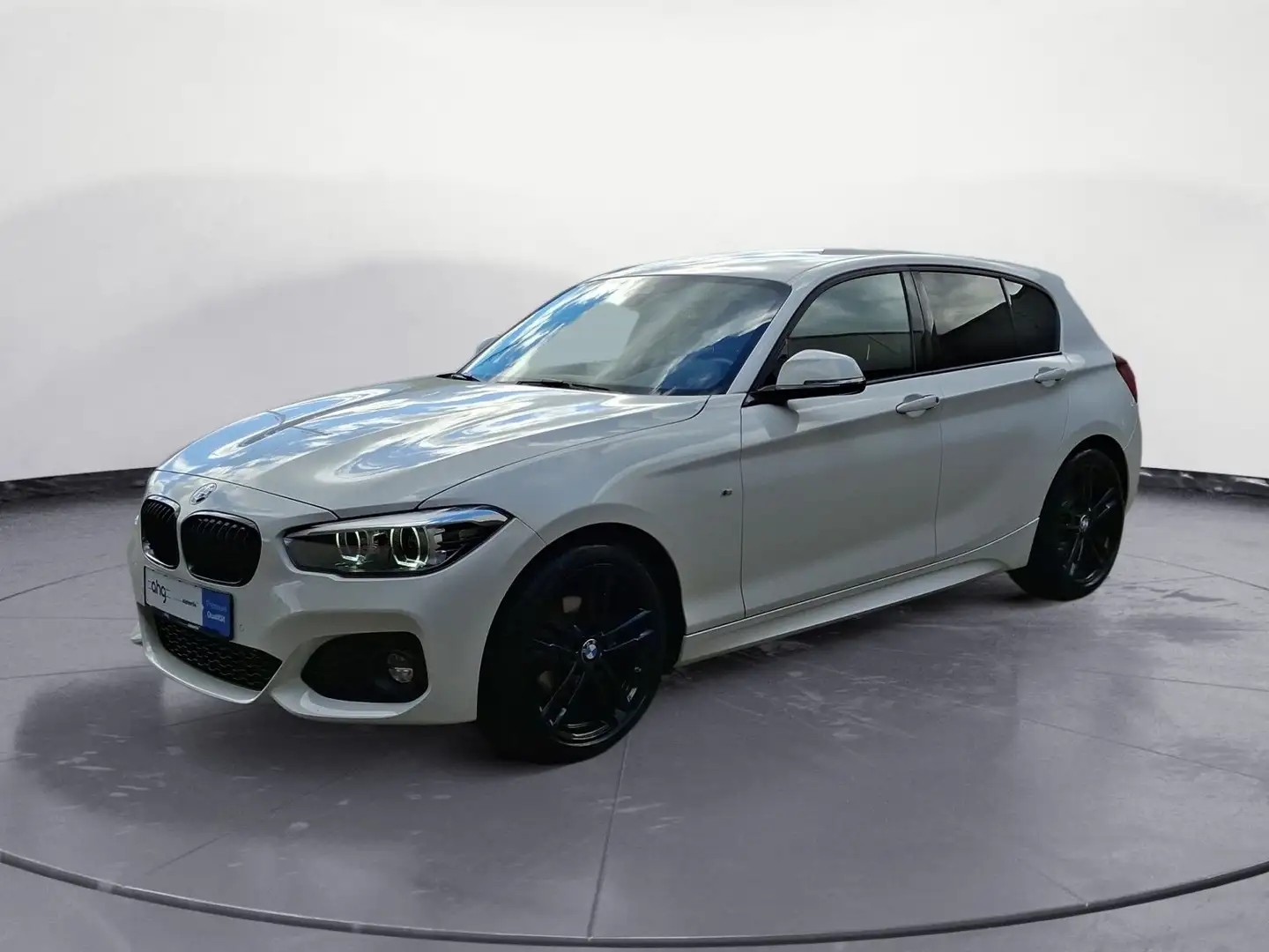 BMW 118 d Edition M Sport Shadow Navi Business HIFI D Blanc - 2