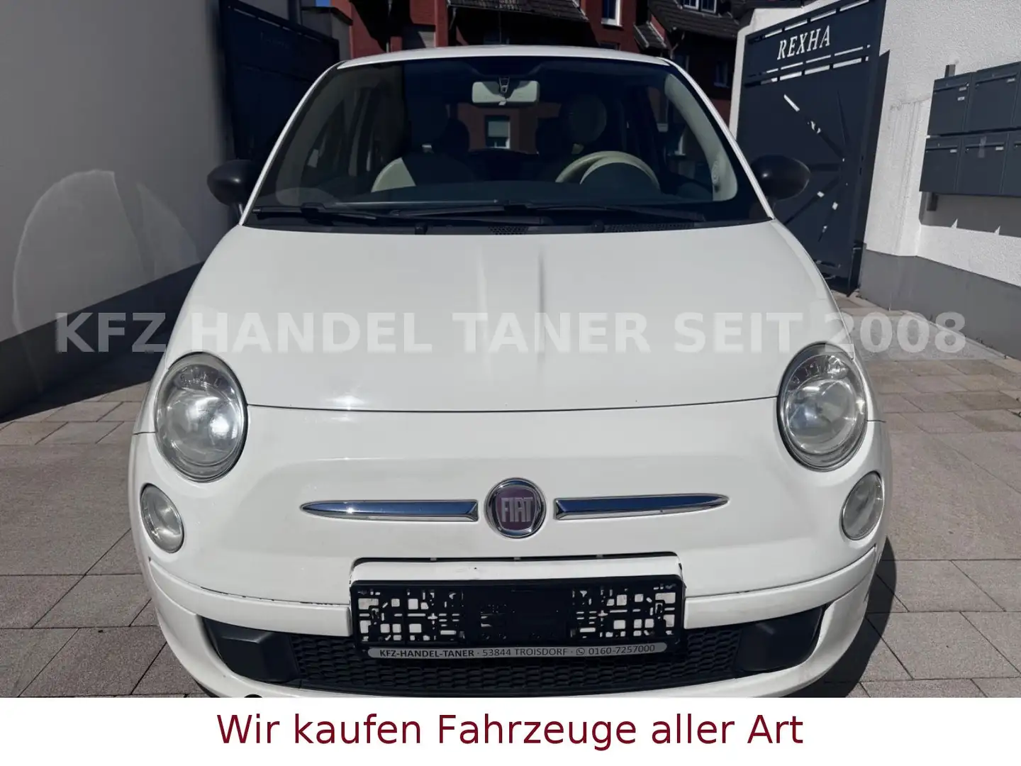 Fiat 500 Pop/Kupplung/Zahnriemen Neu Bianco - 2