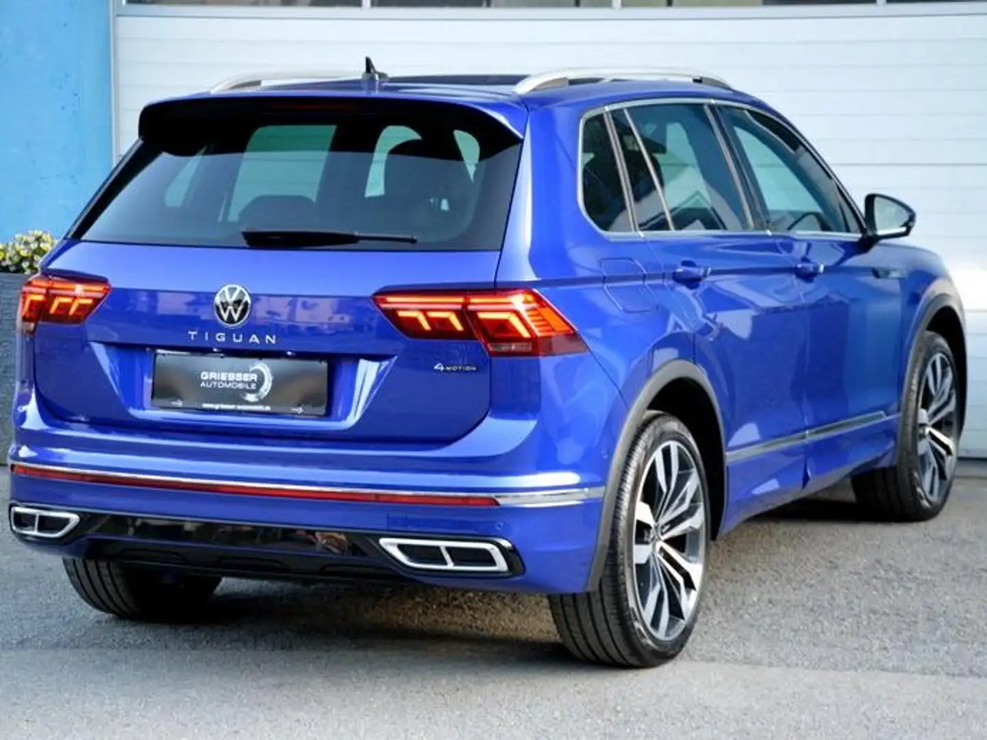Volkswagen Tiguan 4Motion 2.0TDI DSG R-Line*AHK*ACC*Modell 2022* Blau - 2