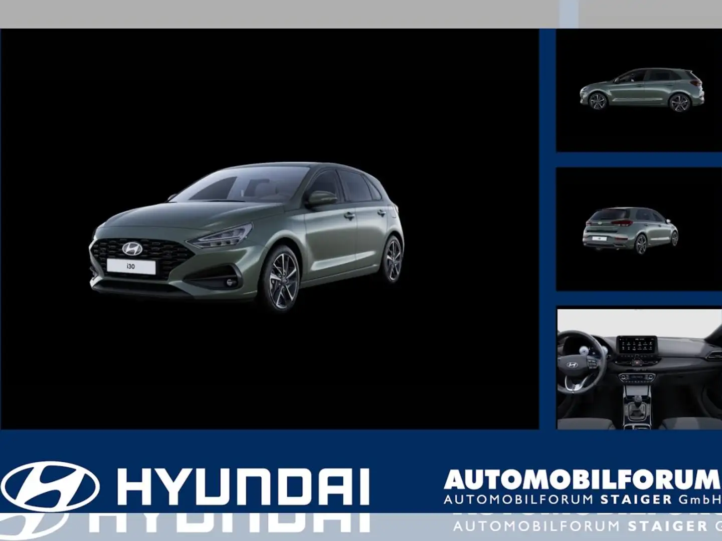 Hyundai i30 1.0 T-GDI Advantage Matrix 2xKlima DynLicht Grün - 1