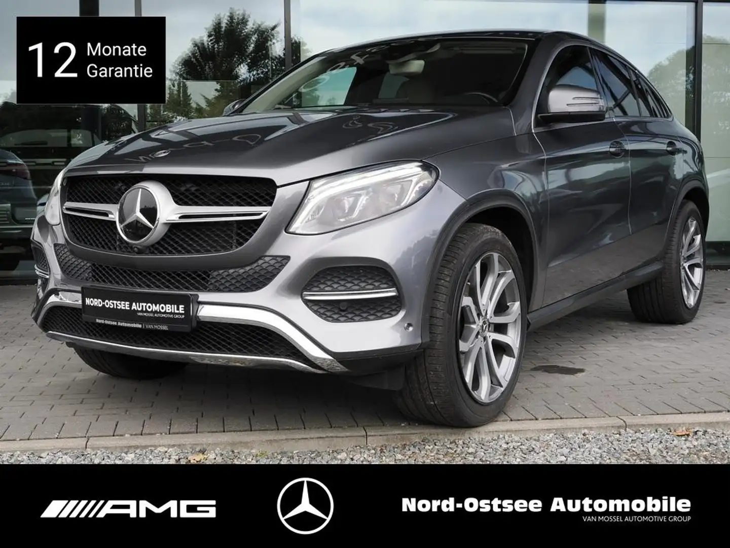 Mercedes-Benz GLE 350 d 4MATIC Coupé Fond-Entert Distro 360° Grau - 1