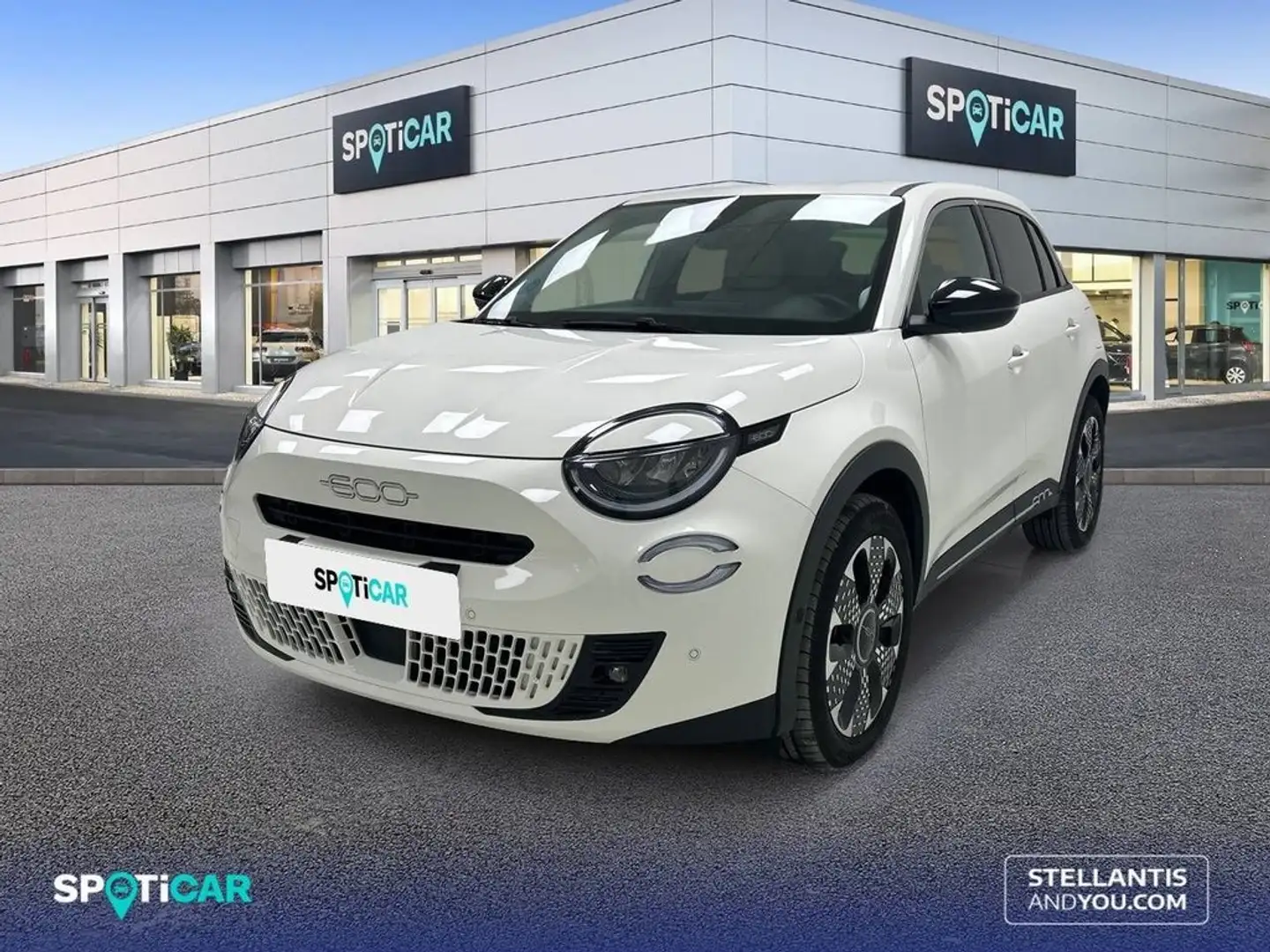 Fiat 600 MHEV 1.2 81kW (110CV) DDCT La prima Blanco - 1