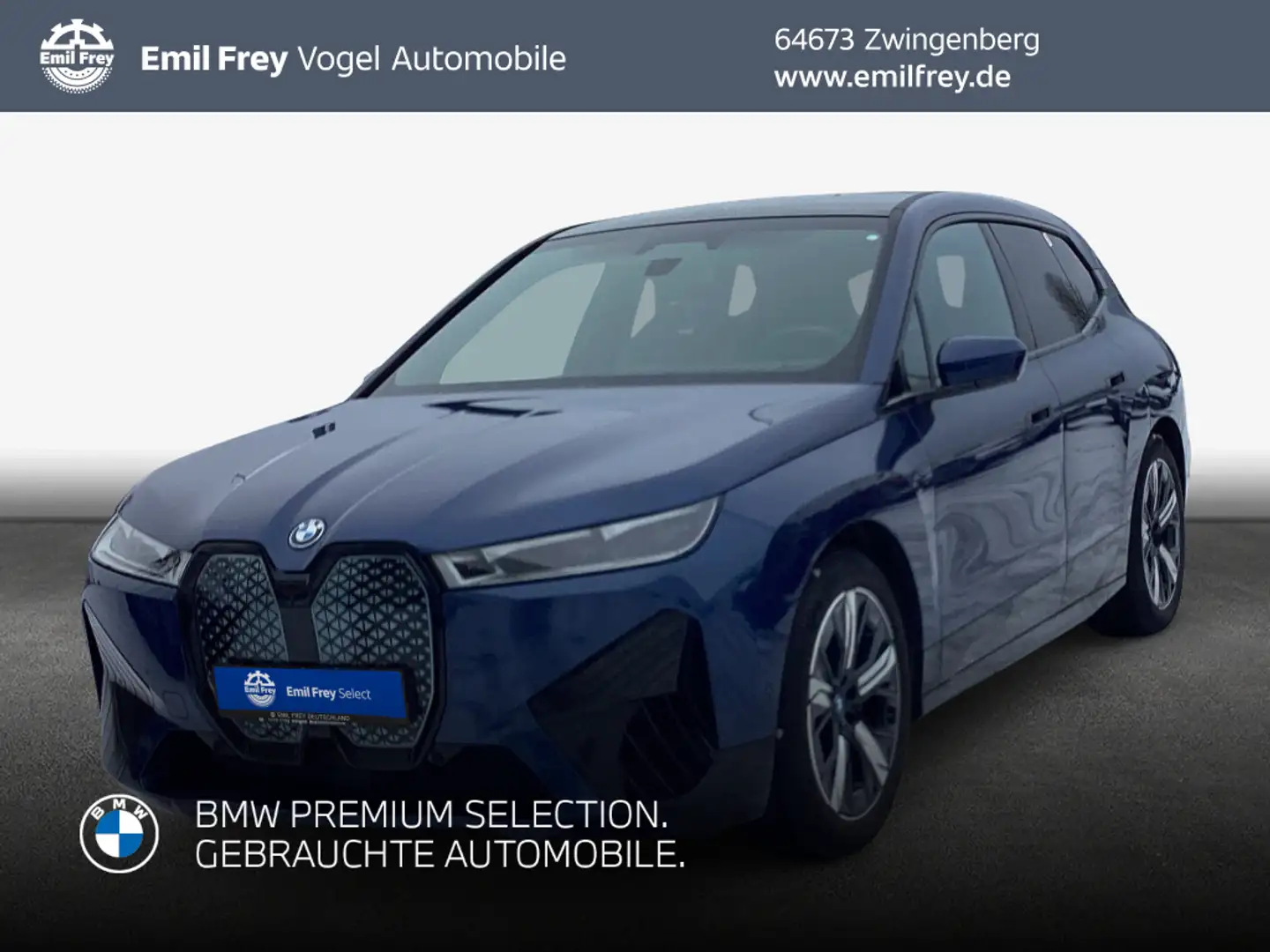 BMW iX xDrive50 Blau - 1