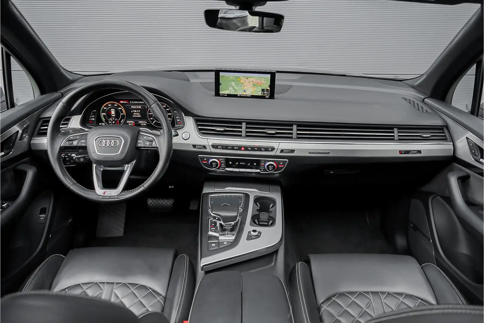 Audi Q7 3.0 TDI e-tron Quattro S-Line Sportstoelen Leder P Blauw - 2