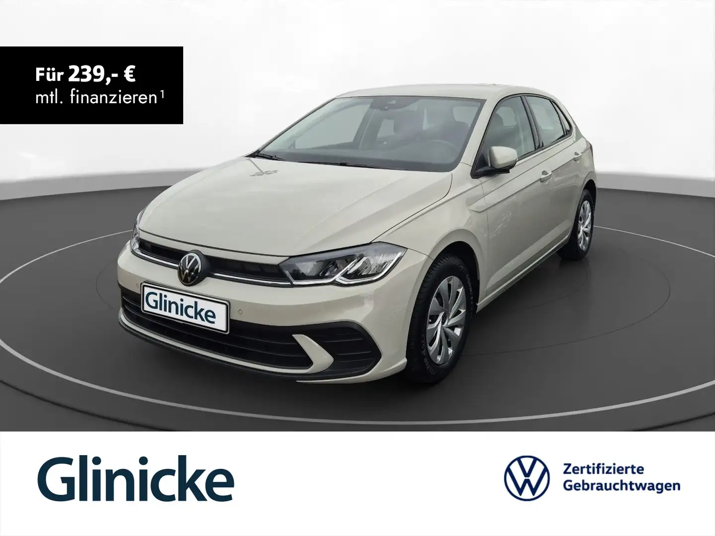 Volkswagen Polo 1.0 TSI Life Klima Navi LED PDC Sitzheizung Grau - 1