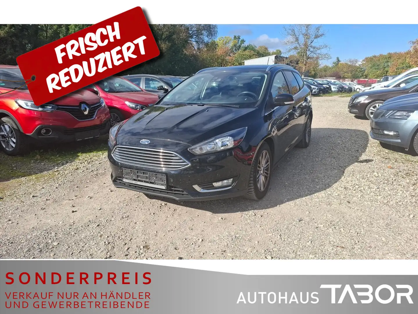 Ford Focus 1.0 EB Titanium PDC SHZ Navi Kamera LM Noir - 1