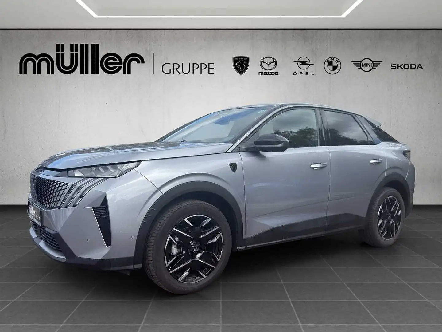 Peugeot 3008 GT Hybrid 136 e-DSC6 Silber - 1