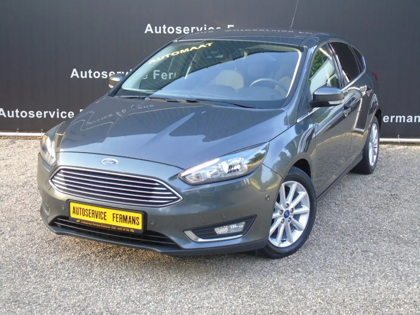 Ford Focus 1.0 Ecoboost 125PK Automaat - 2016 - Airco - Navi Grau - 2