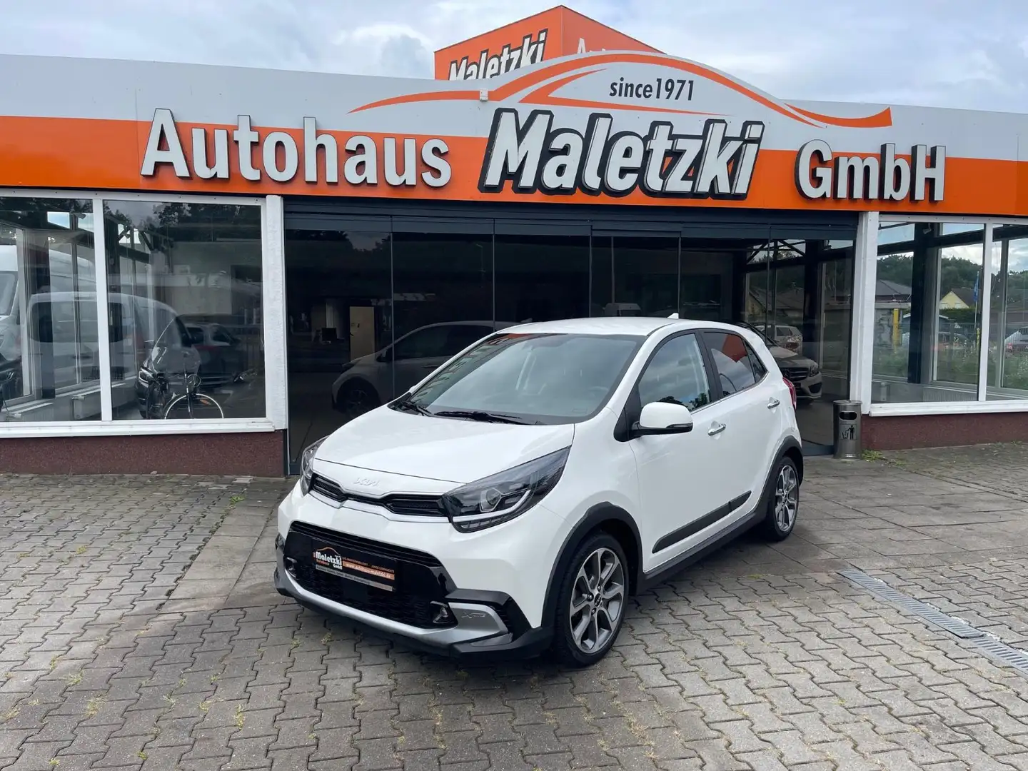 Kia Picanto 1.2 X-Line*Lenk.Hz*AppleCarPlay* Weiß - 1