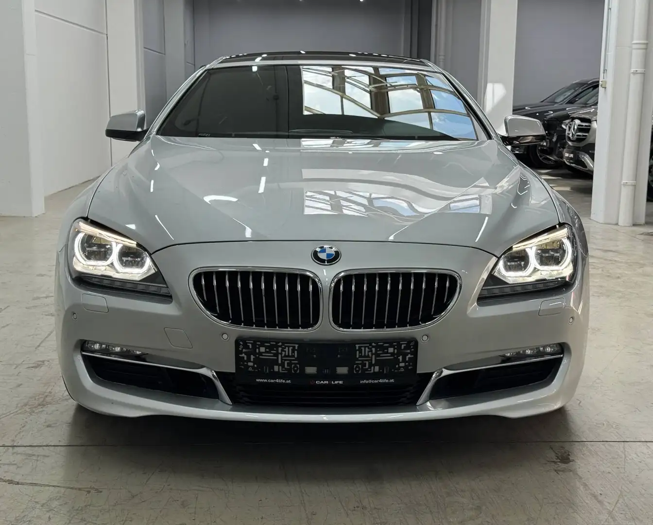BMW 640 BMW 640d Gran Coupé Aut. | Vollausstattung | Soft-Close | Adaptive LED | Schiebedach Silber - 1