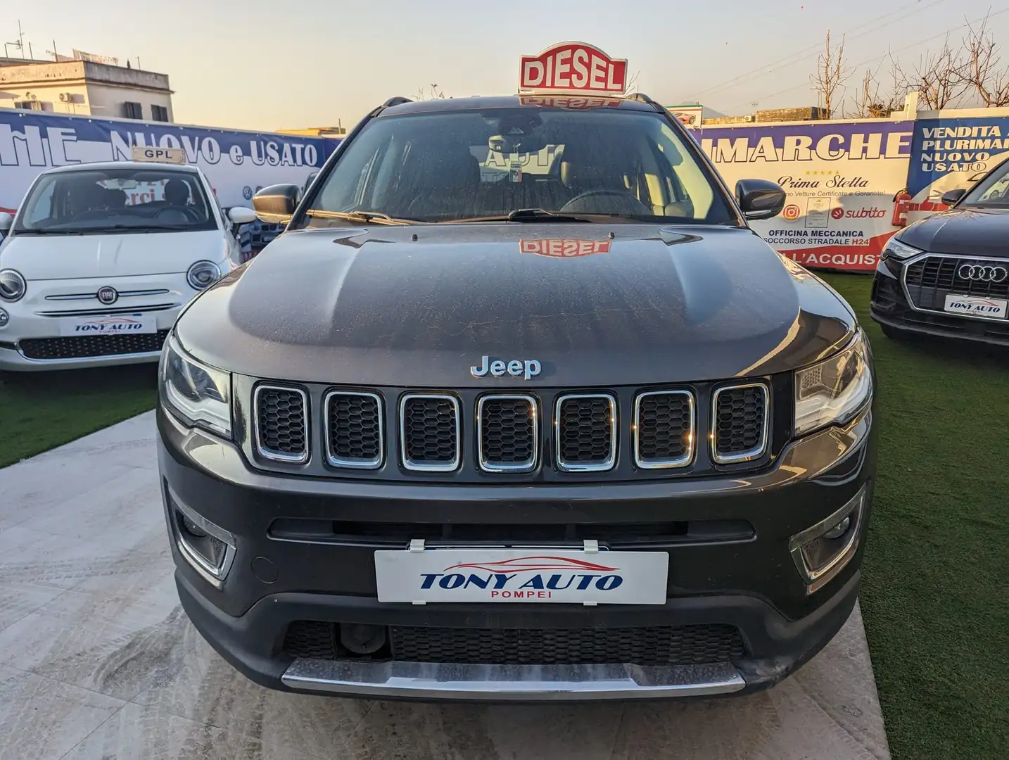 Jeep Compass Compass II 2017 2.0 mjt Limited 4wd 140cv auto Grigio - 2