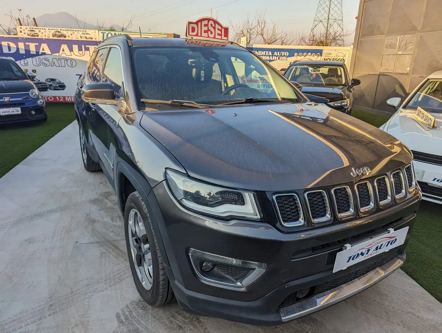 Jeep Compass Compass II 2017 2.0 mjt Limited 4wd 140cv auto Grigio - 1