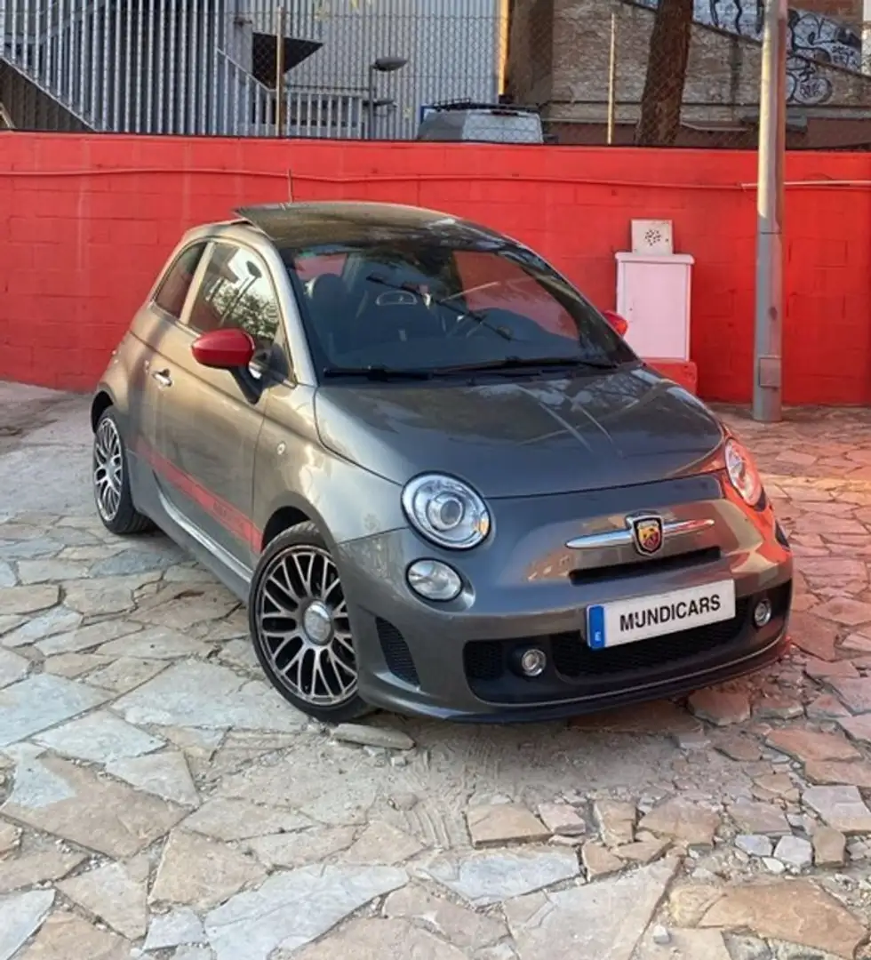 Abarth 500 1.4 16v T-Jet 135cv E6 Gris - 2