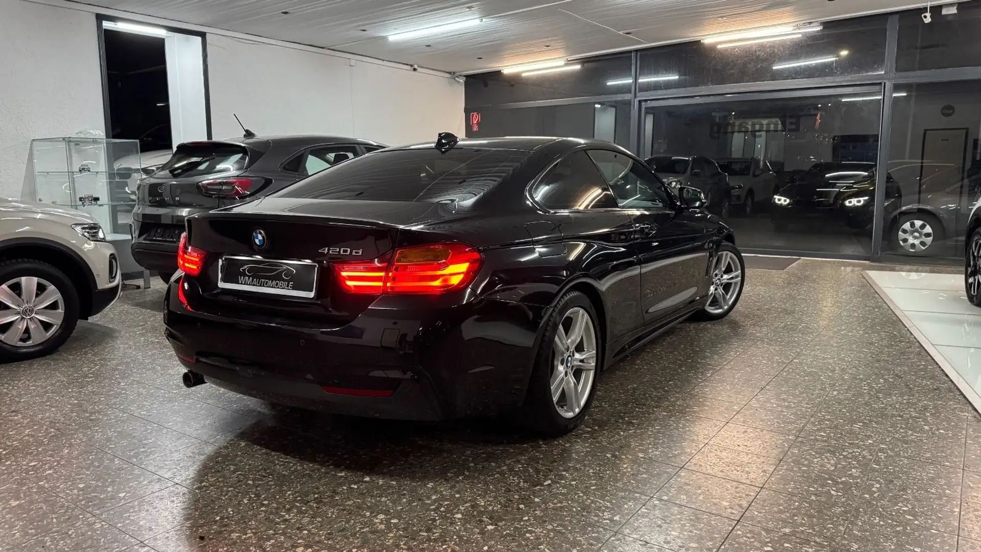 BMW 420 d Coupe*M Sport*Autom*Navi-Prof*Xenon*Alcant Nero - 2