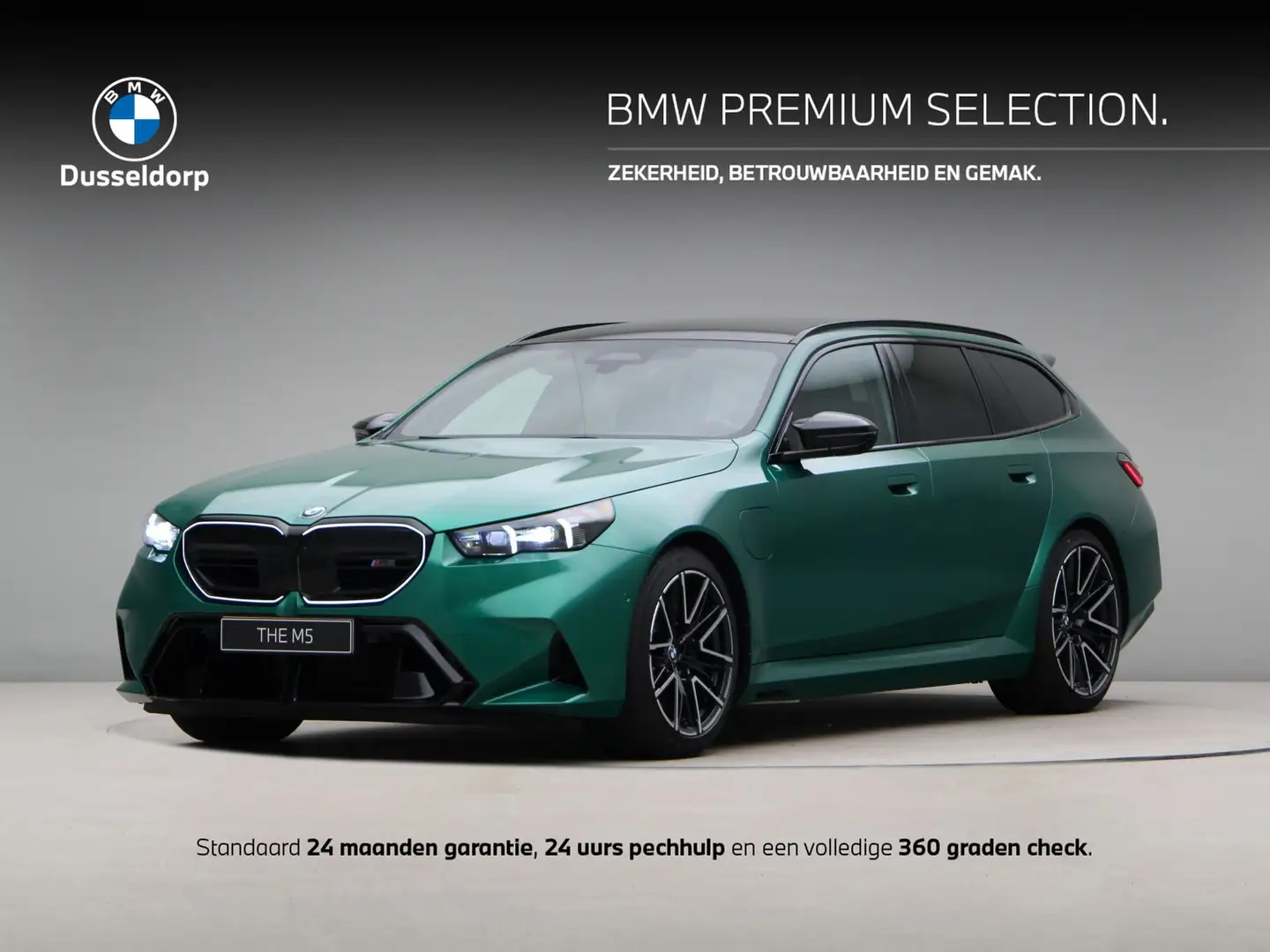 BMW M5 Touring Groen - 1