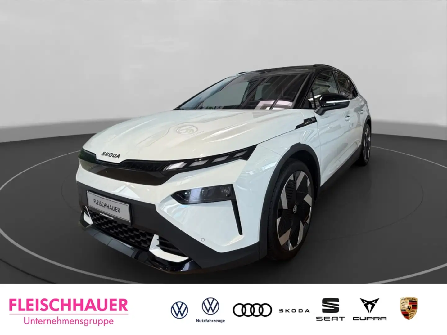 Skoda Elroq 85 First Edition 82 kWh Batterie Ausstattungs-Pake Biały - 1