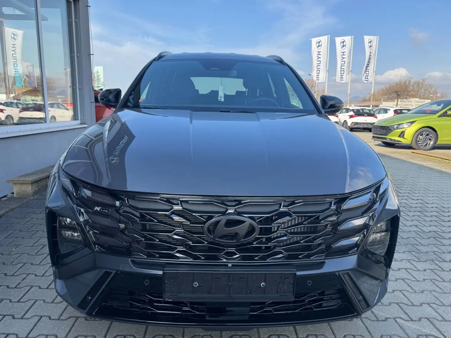 Hyundai TUCSON 1.6 T-GDI 48V N Line DCT Grau - 2