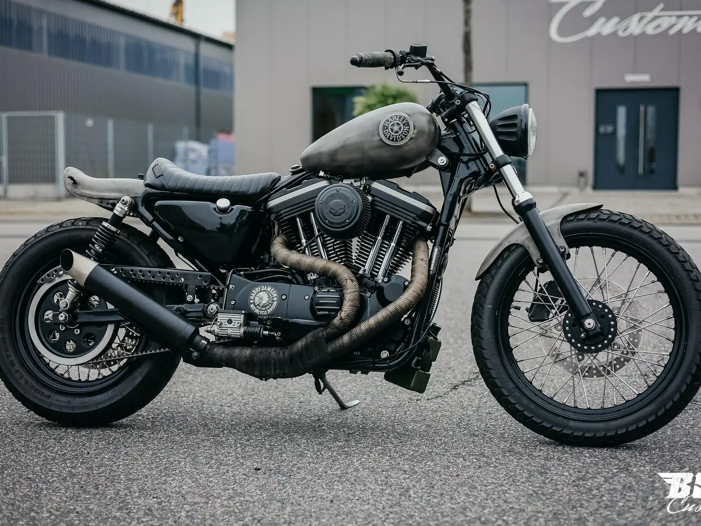Harley-Davidson Sportster 883 Umbau auf 1200ccm Mega-Umbau mit Penzl Noir - 2