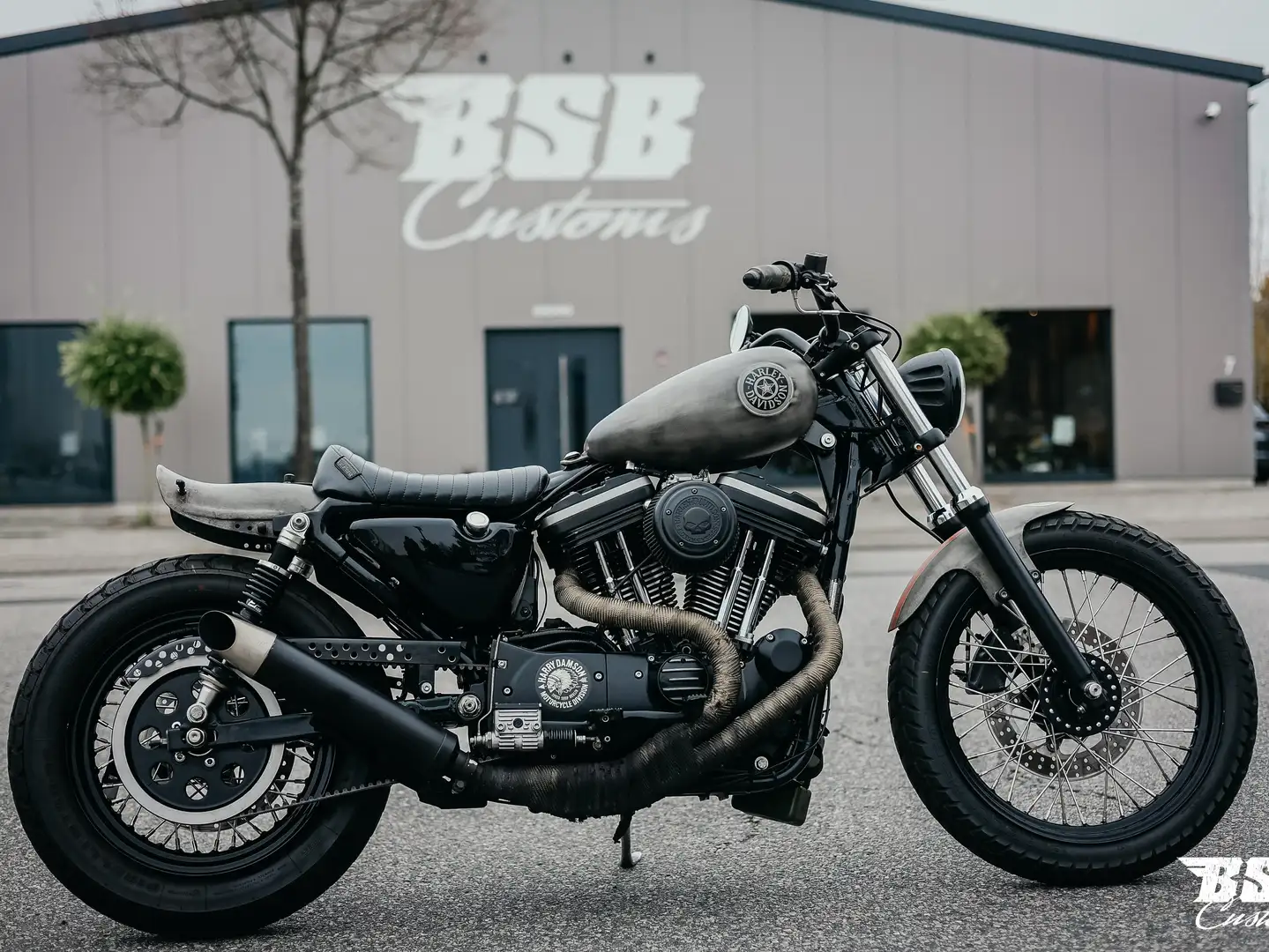 Harley-Davidson Sportster 883 Umbau auf 1200ccm Mega-Umbau mit Penzl Noir - 1