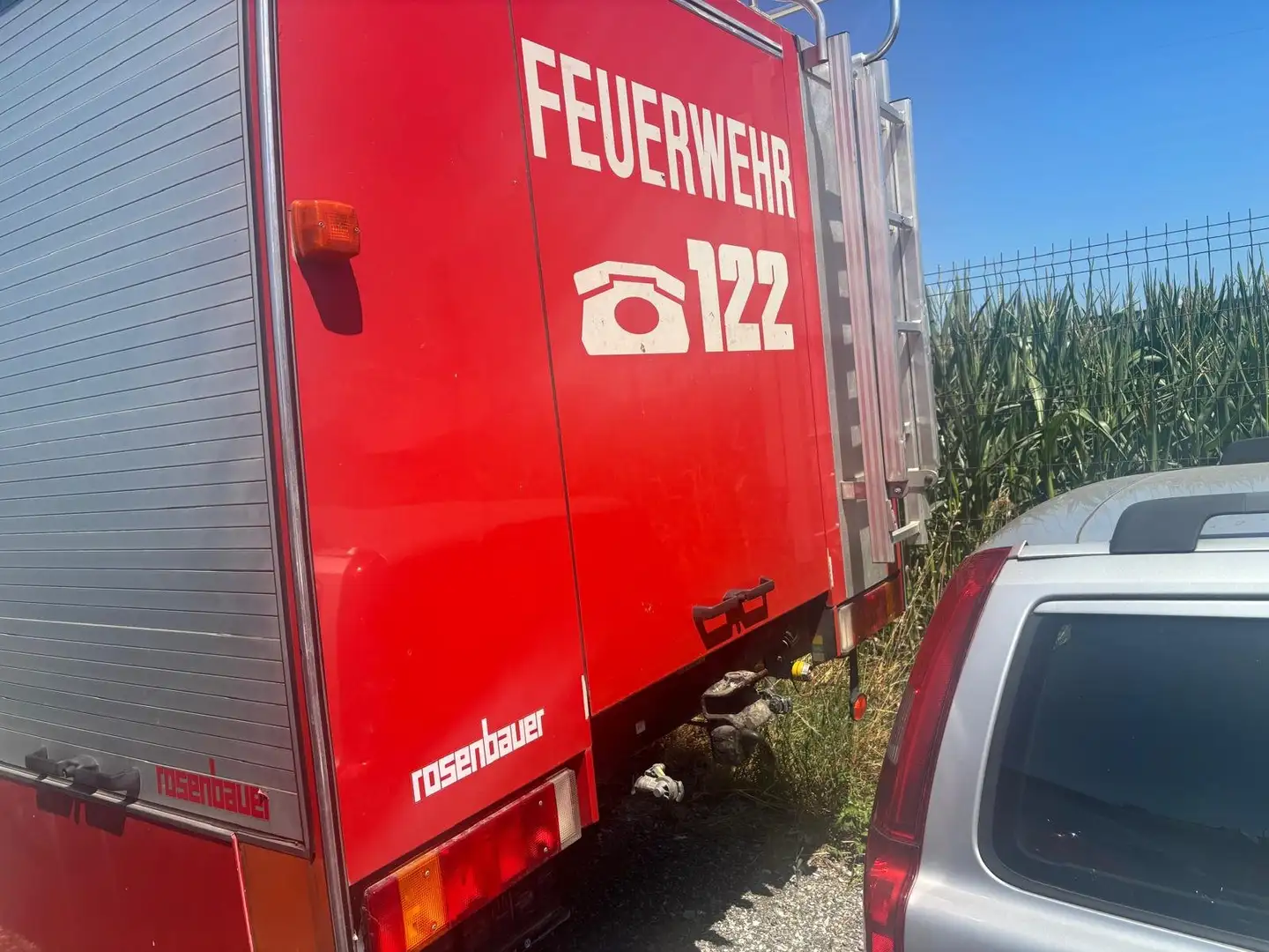 Steyr Feuerwehrauto Rot - 2