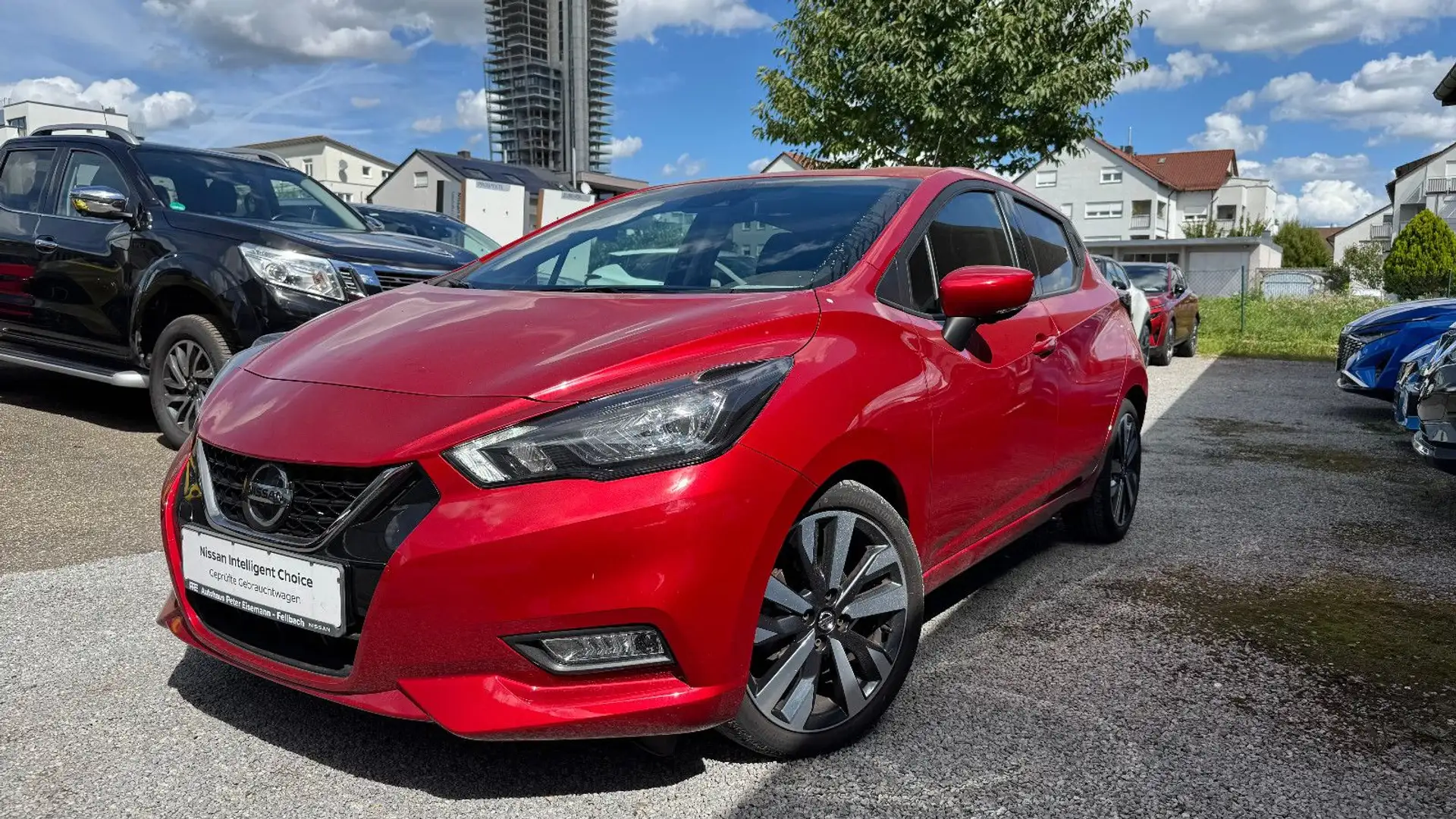 Nissan Micra 1.0 IG-T Xtronic Tekna Rot - 1