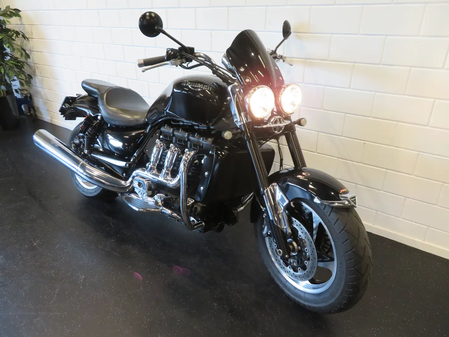 Triumph Rocket III Roadster PERFECT! 3 Negru - 2