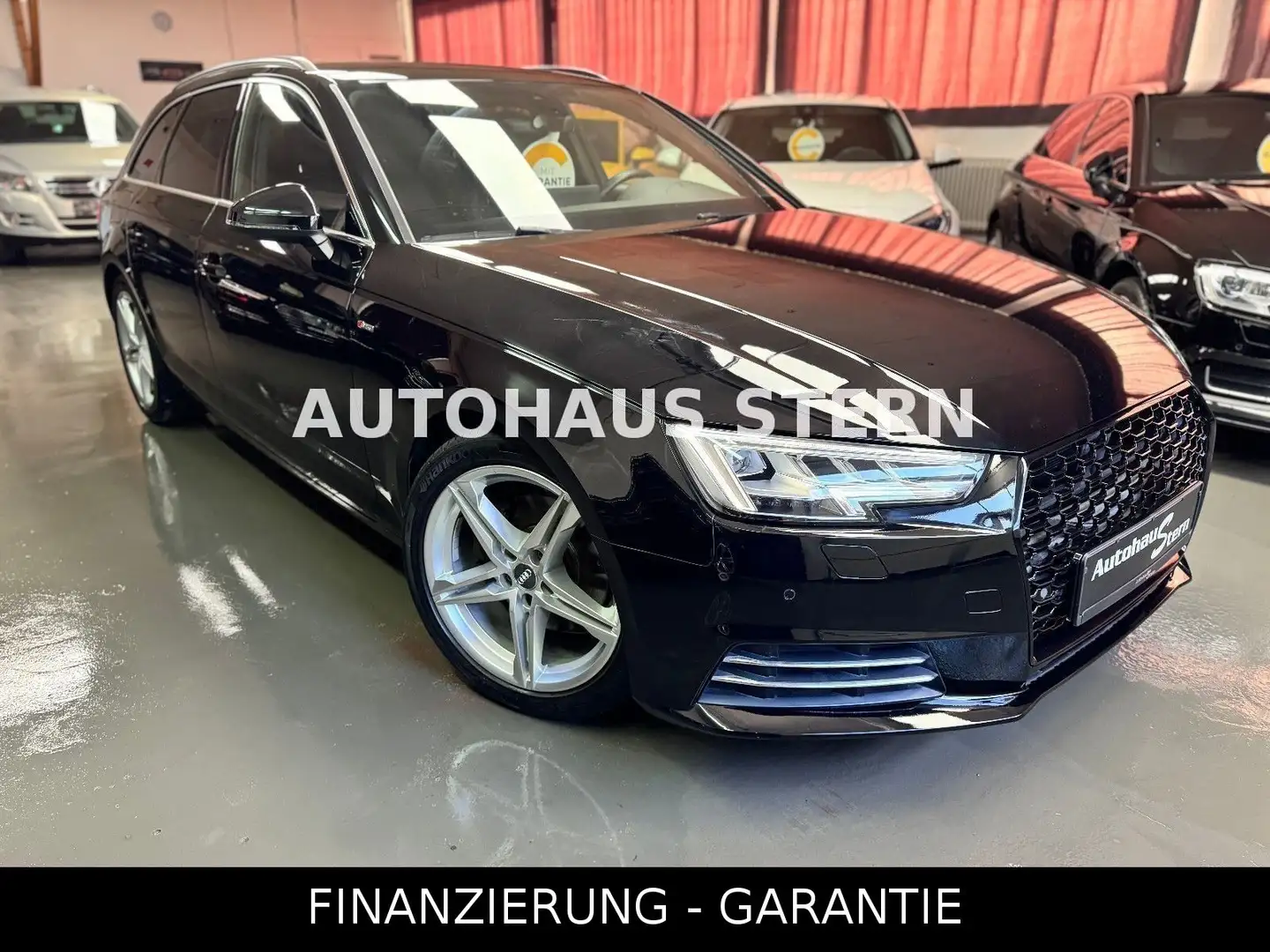 Audi A4 Avant 2.0 TFSI S Line Matrix Virtual Carplay Schwarz - 1