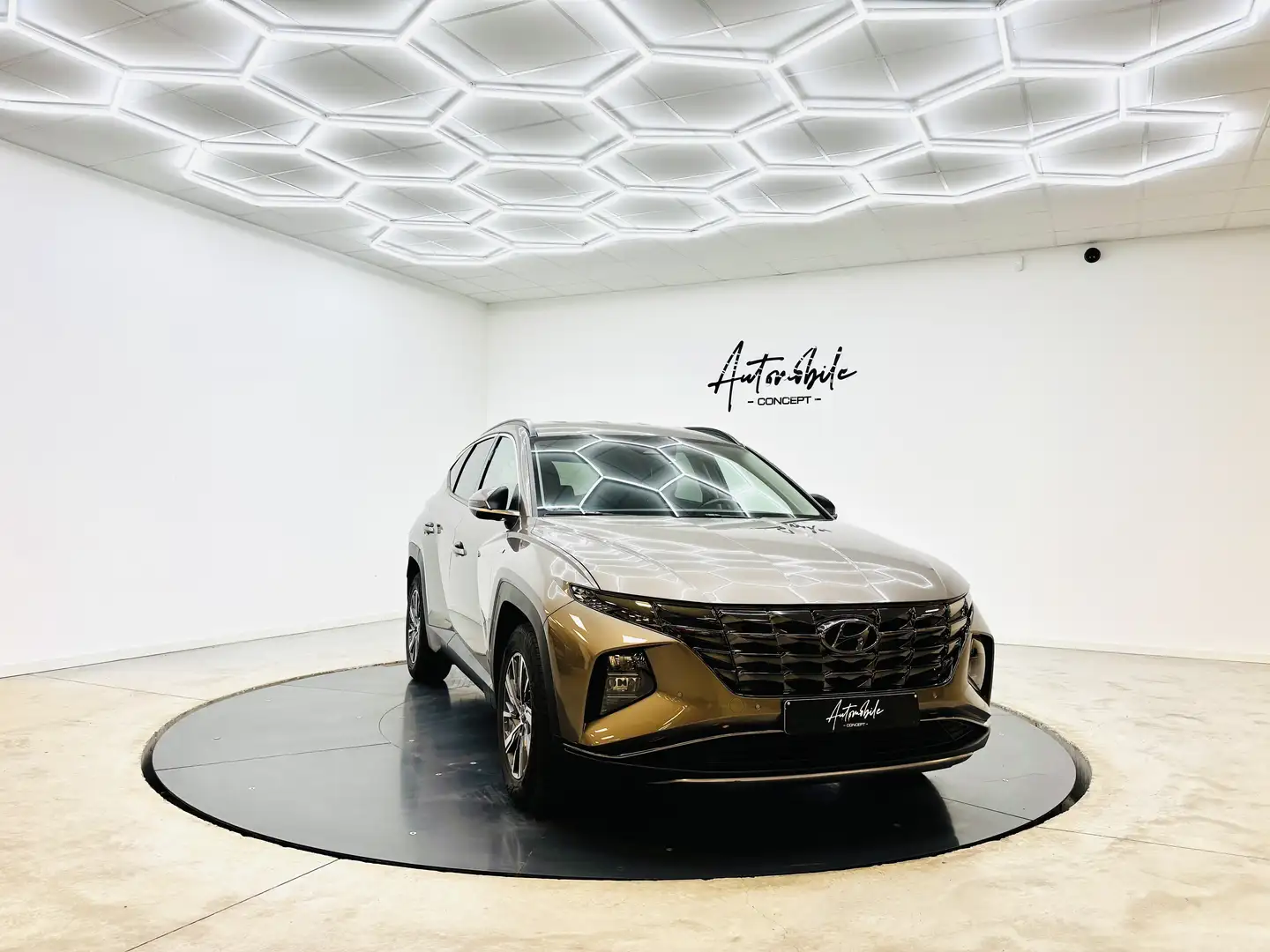 Hyundai TUCSON ✅1AN GARANTIE✅1ER PROPRIO✅LED✅REMORQUE✅G Beige - 2