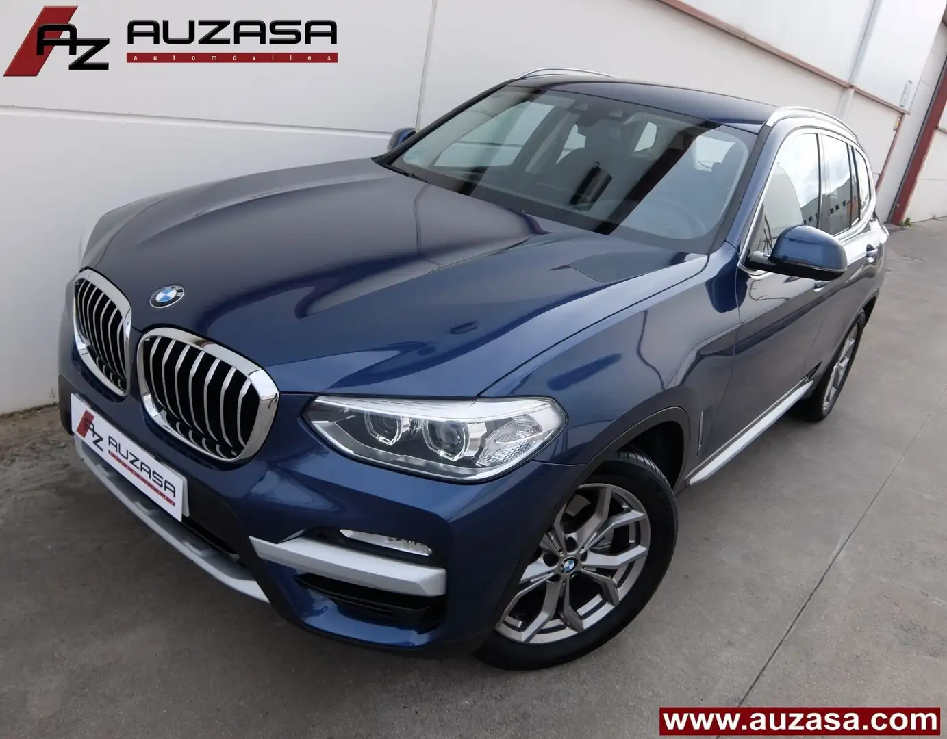 BMW X3 xDrive 20dA Azul - 1