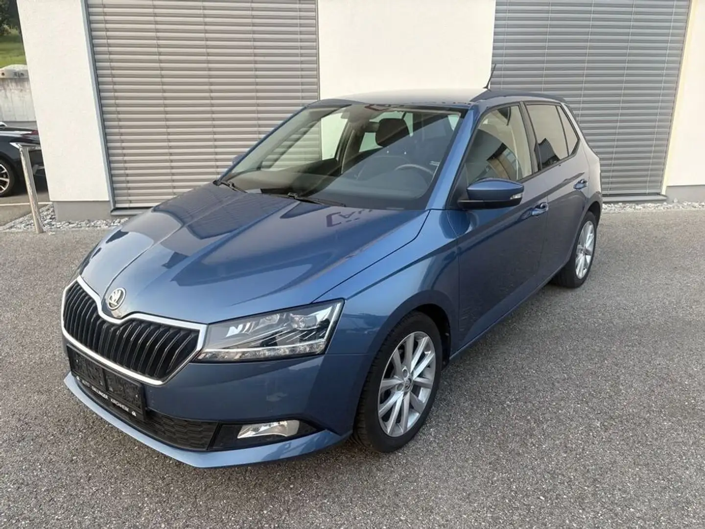 Skoda Fabia Style 1,0 TSI Blau - 1