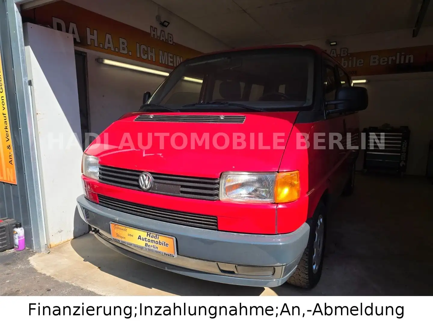 Volkswagen T4 Multivan /2.Hand/7 Sitzer/Bett/ Czerwony - 1