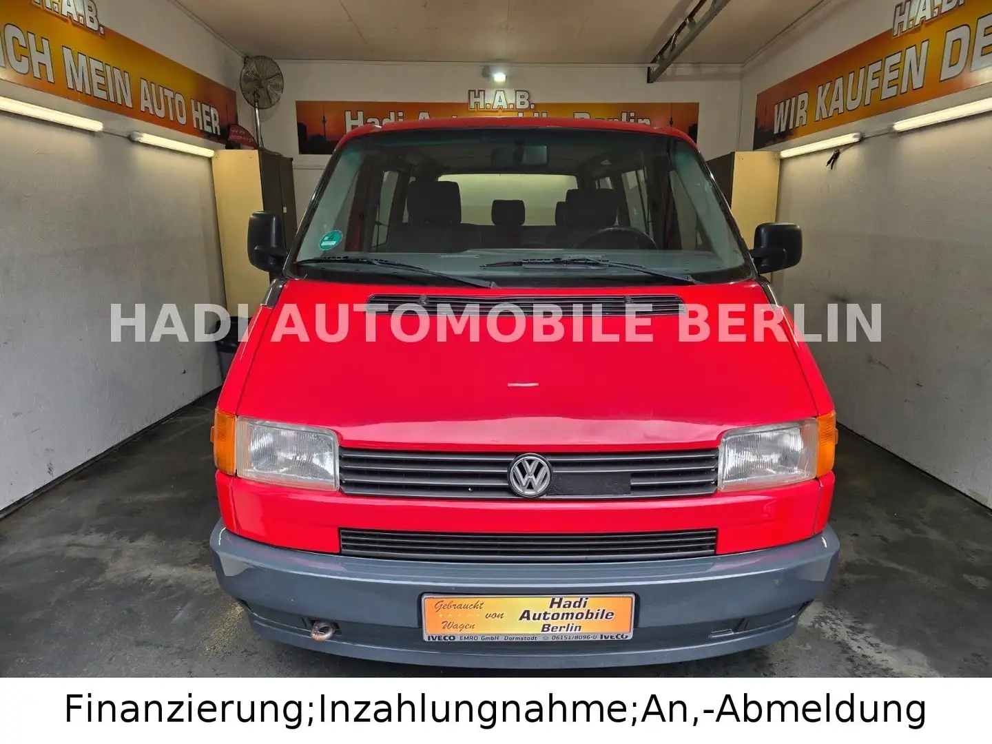Volkswagen T4 Multivan /2.Hand/7 Sitzer/Bett/ Rot - 2