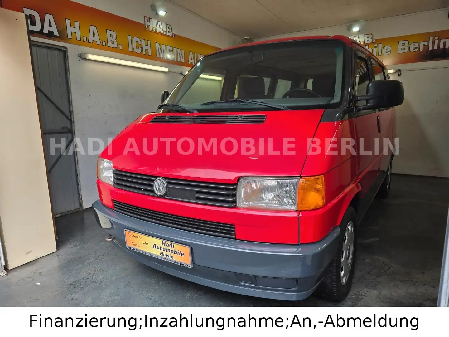 Volkswagen T4 Multivan /2.Hand/7 Sitzer/Bett/ Roşu - 1