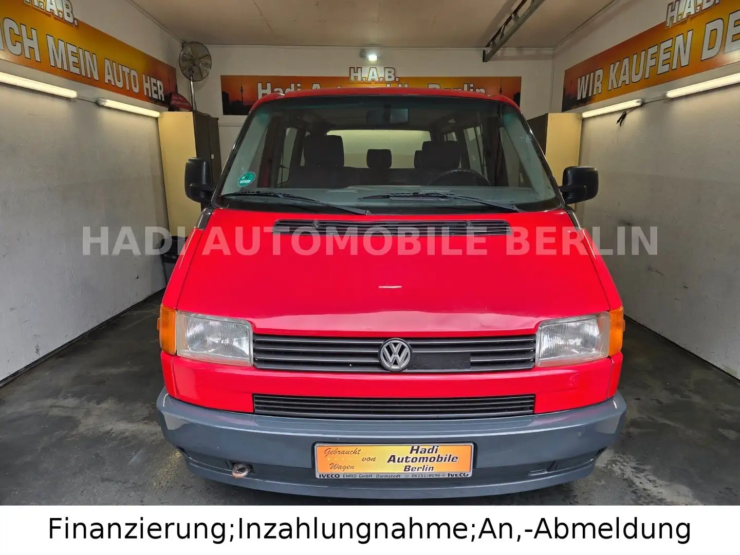 Volkswagen T4 Multivan /2.Hand/7 Sitzer/Bett/ Roşu - 2