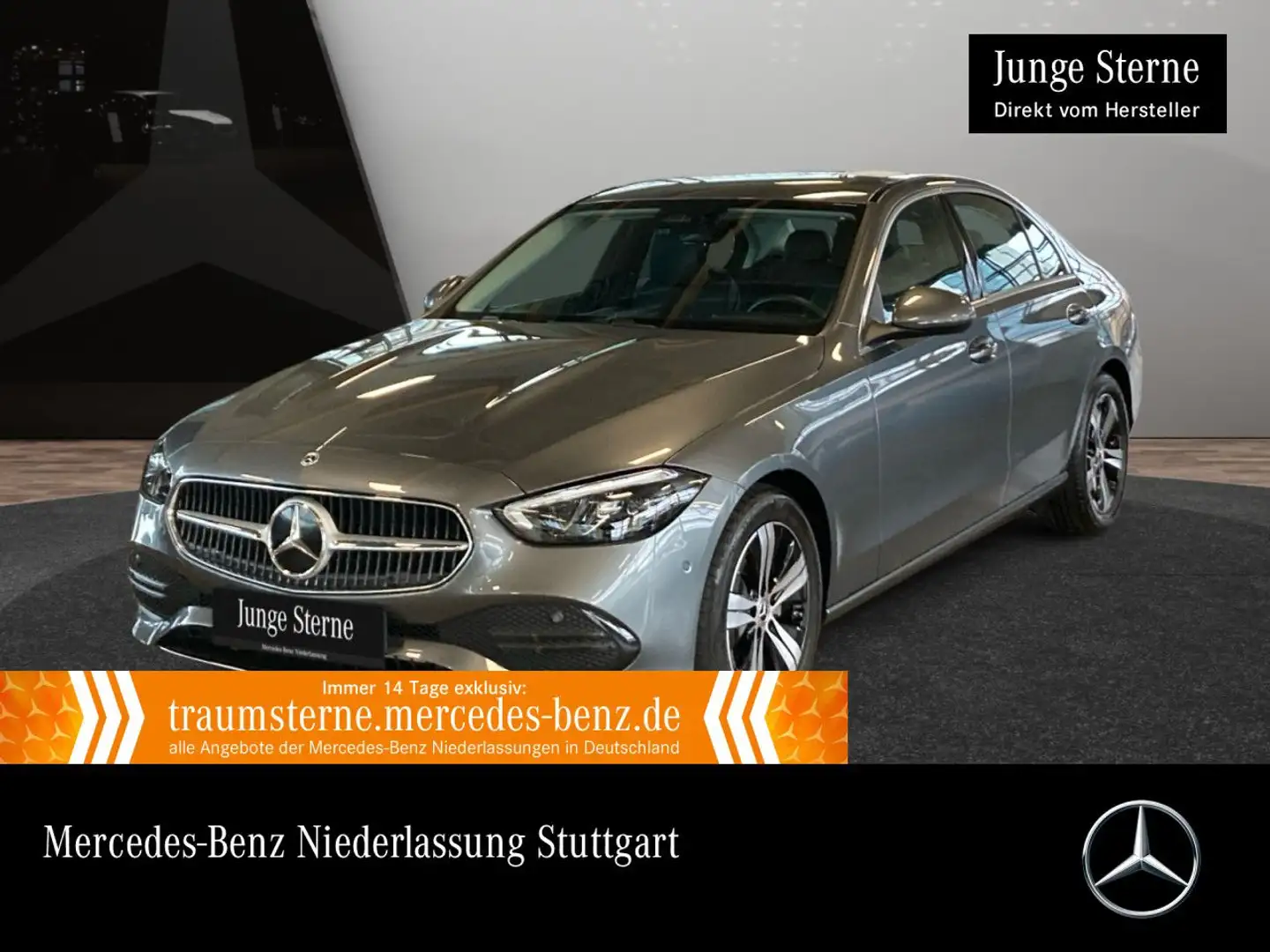 Mercedes-Benz C 180 AVANTG+LED+KAMERA+KEYLESS+9G Grau - 1