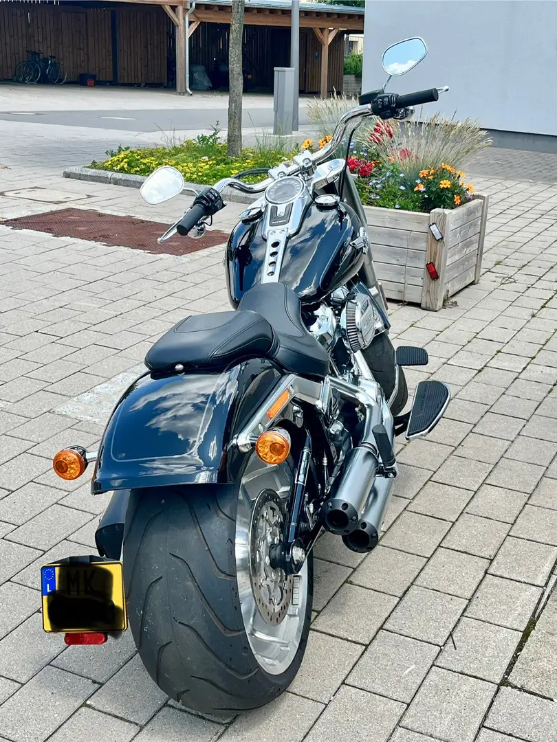 Harley-Davidson Fat Boy 114 Vivid Black Negru - 1
