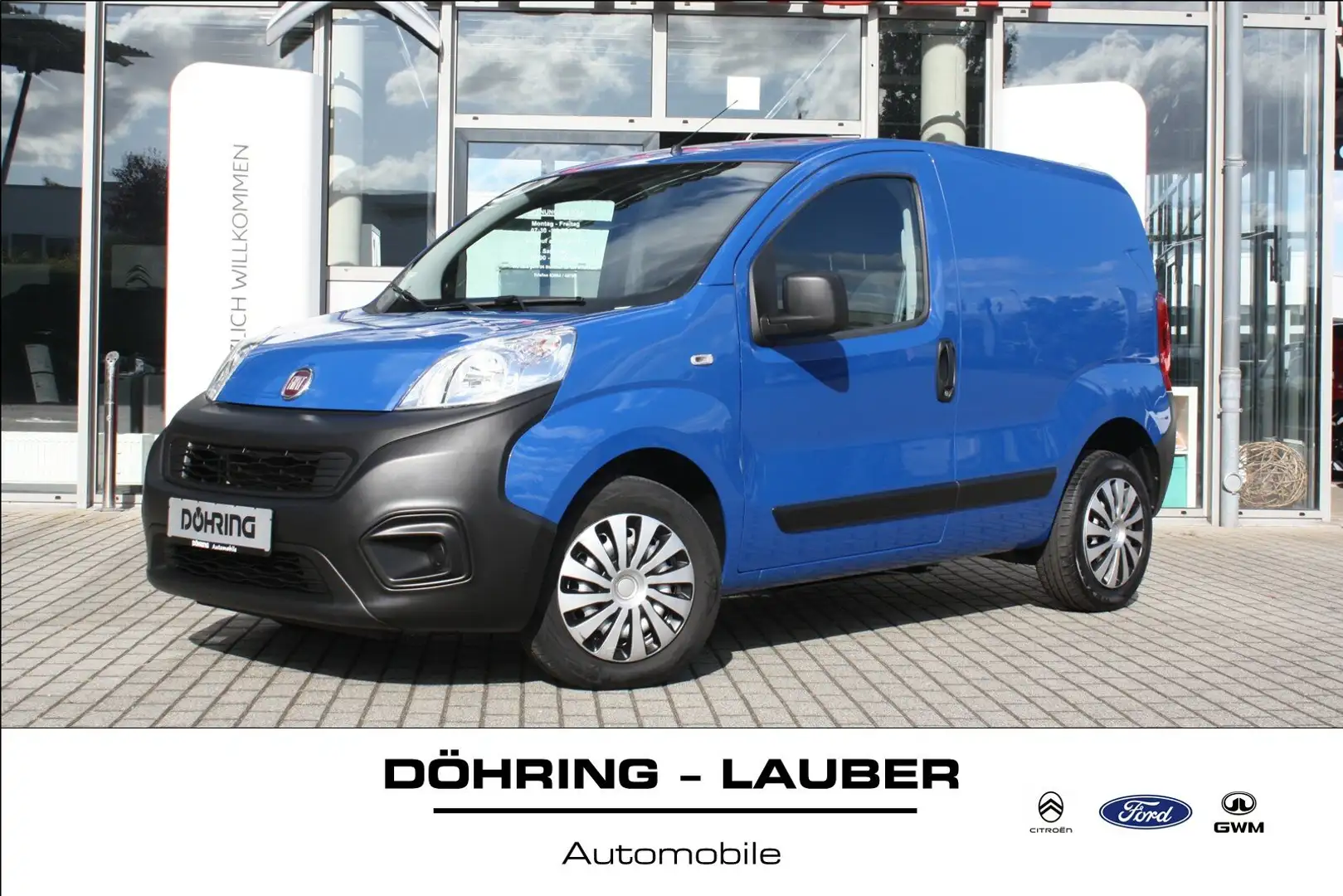 Fiat Fiorino Fiorino Kasten 1.3 Multijet 80PS Klima Blau - 1