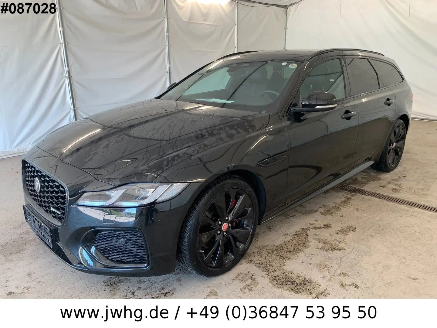 Jaguar XF Sportbrake R-Dynamic Black AWD LED 19"Kam ACC Schwarz - 1