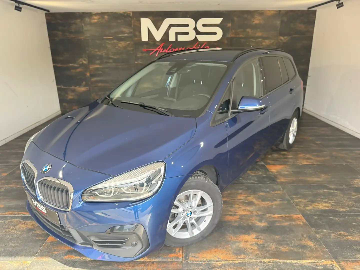 BMW 216 216d *7 PLACES *FEUX LED *CAMERA *CRUISE *BI-ZONE Bleu - 2