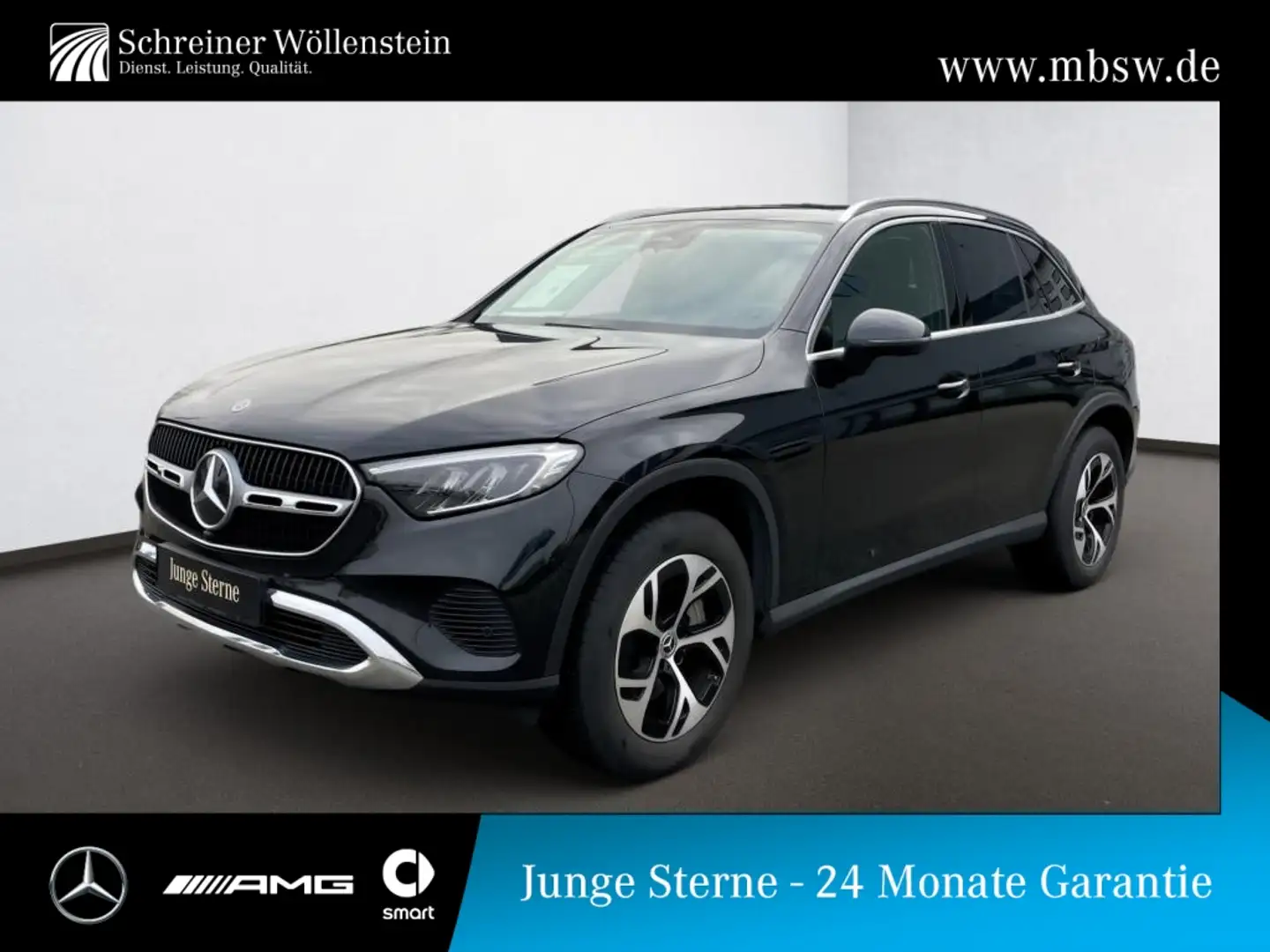 Mercedes-Benz GLC 300 de 4MATIC mit EQ Hybrid Technologie Ambi Schwarz - 1