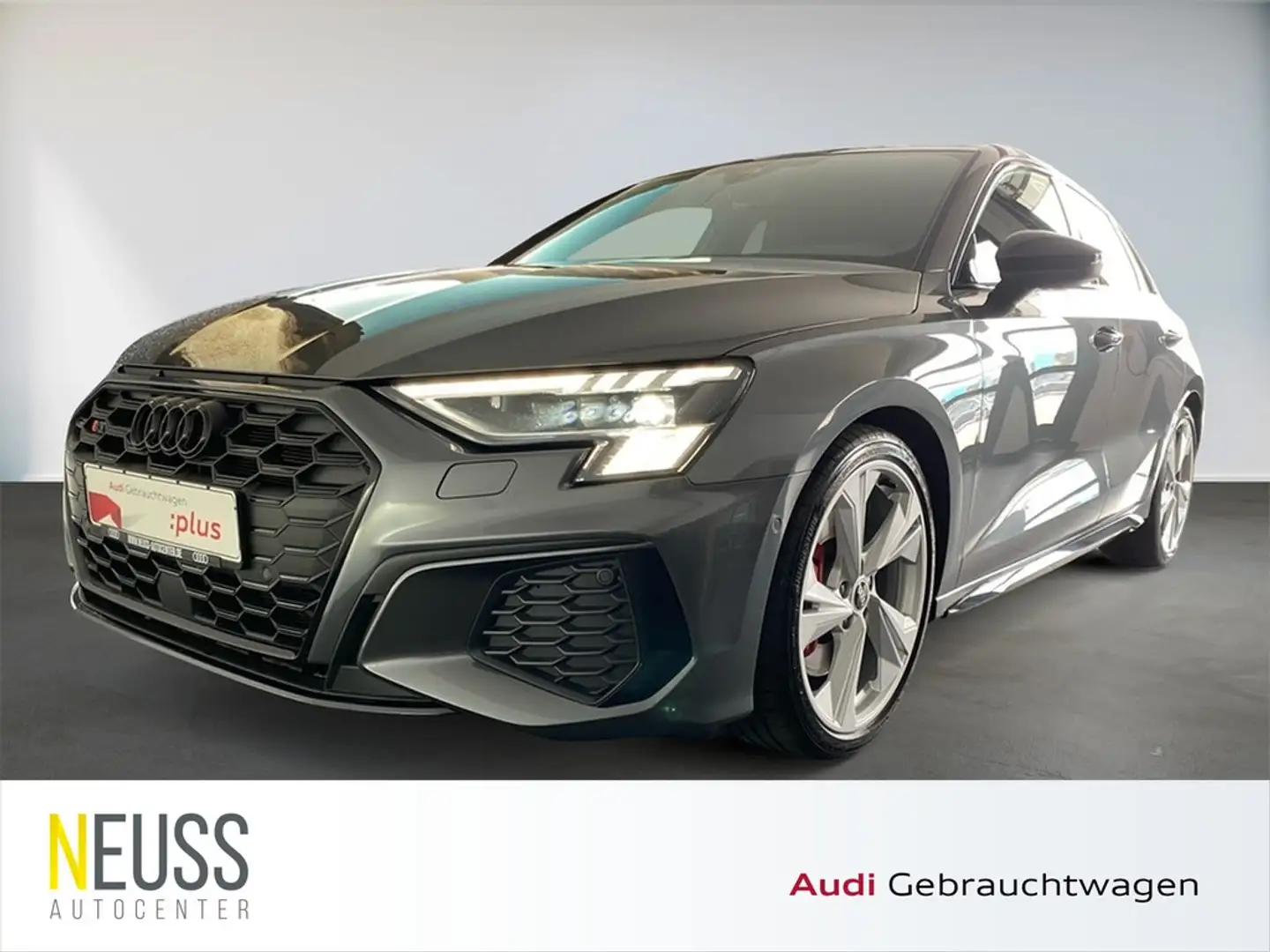 Audi S3 Sportback 2.0 TFSI quattro ACC+RFK+MATRIX+B&O Gris - 1