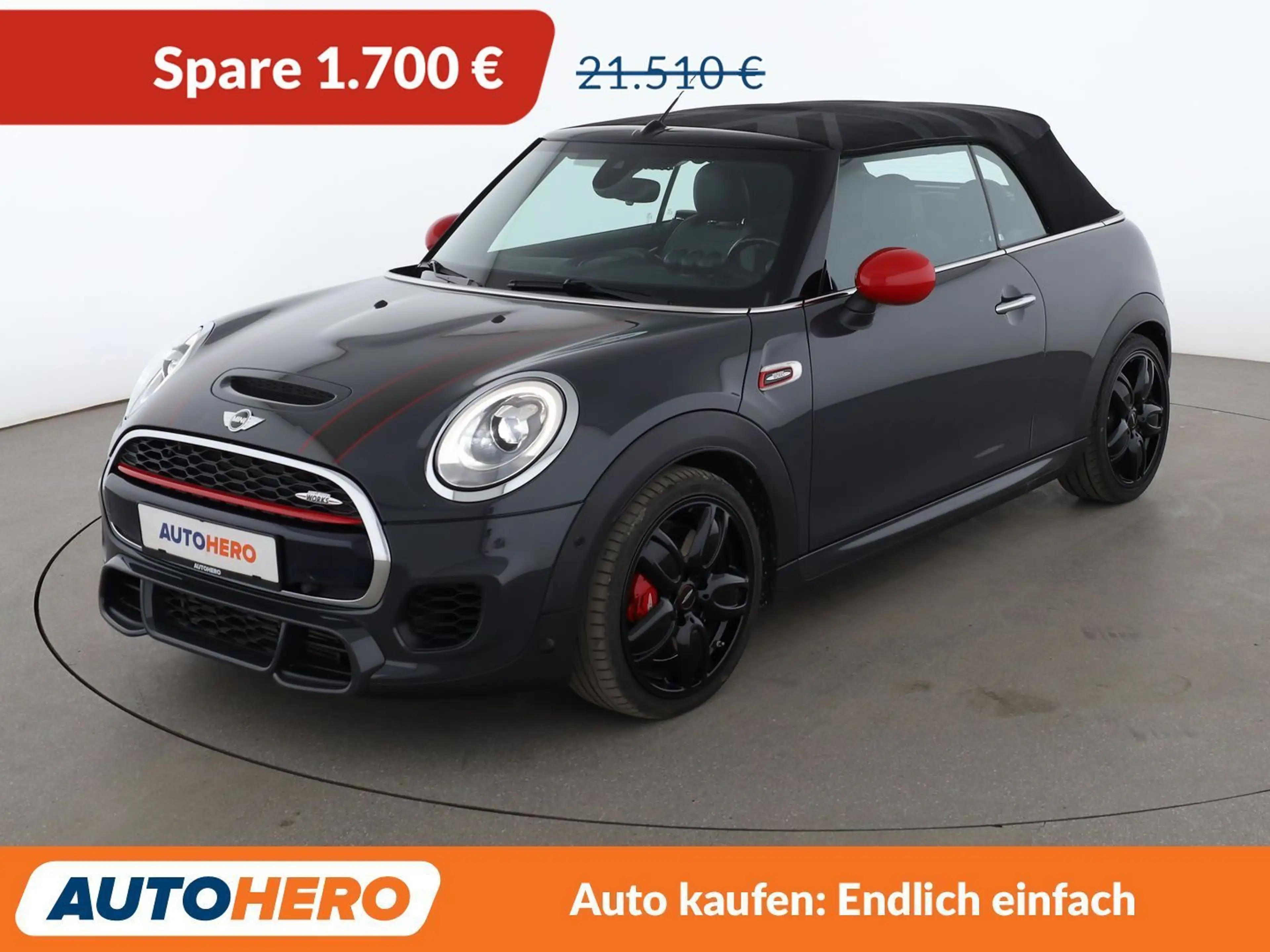 MINI John Cooper Works Cabrio John Cooper Works Aut.*NAVI*LED*TEMPO*H&K*PDC*