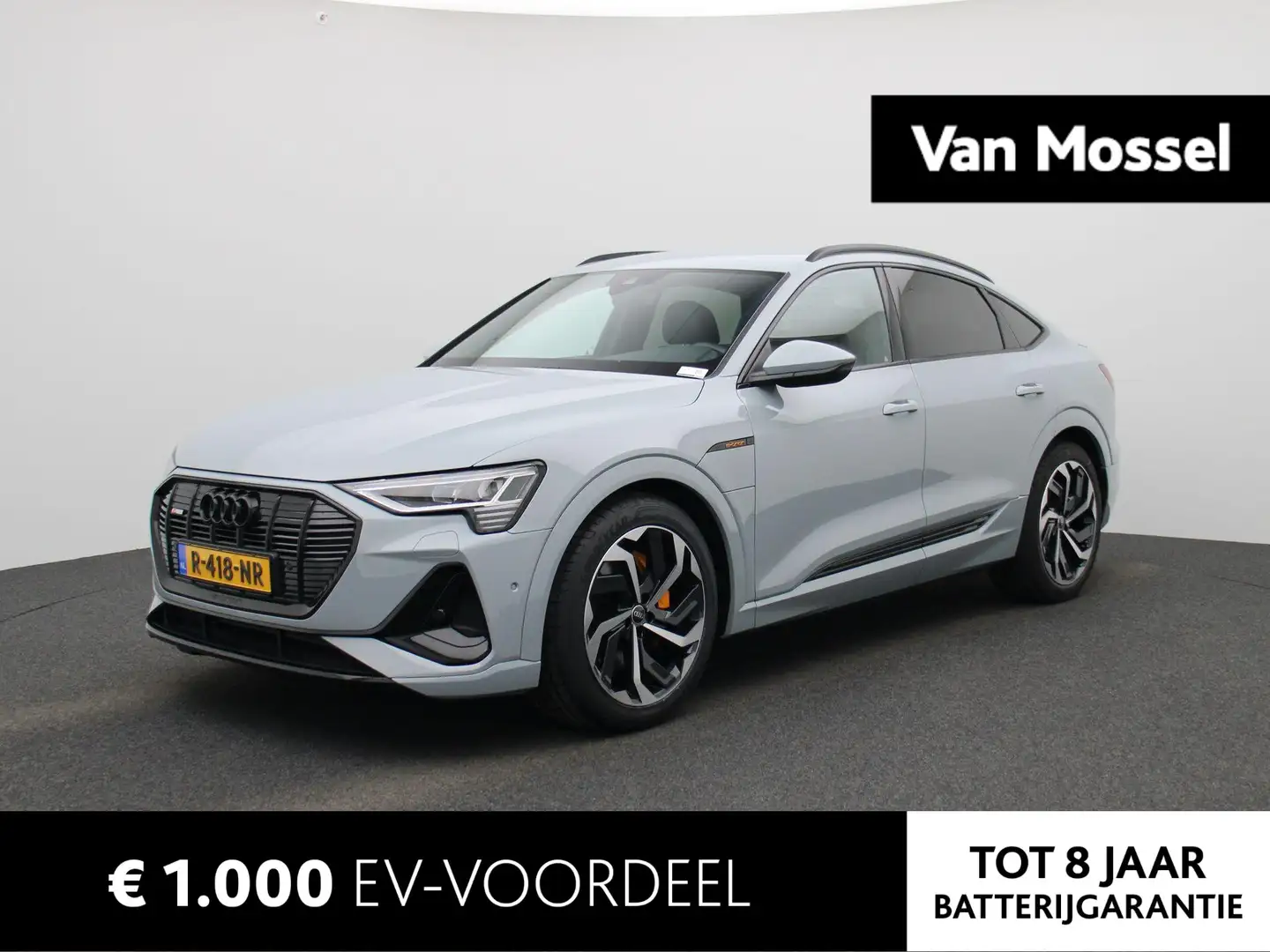 Audi e-tron Sportback 55 quattro S edition 95 kWh | NAVIGATIE Gris - 1