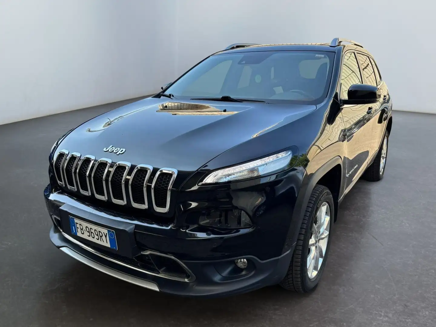 Jeep Cherokee 2.2 Mjt II 4WD Active Drive I Limited Nero - 1