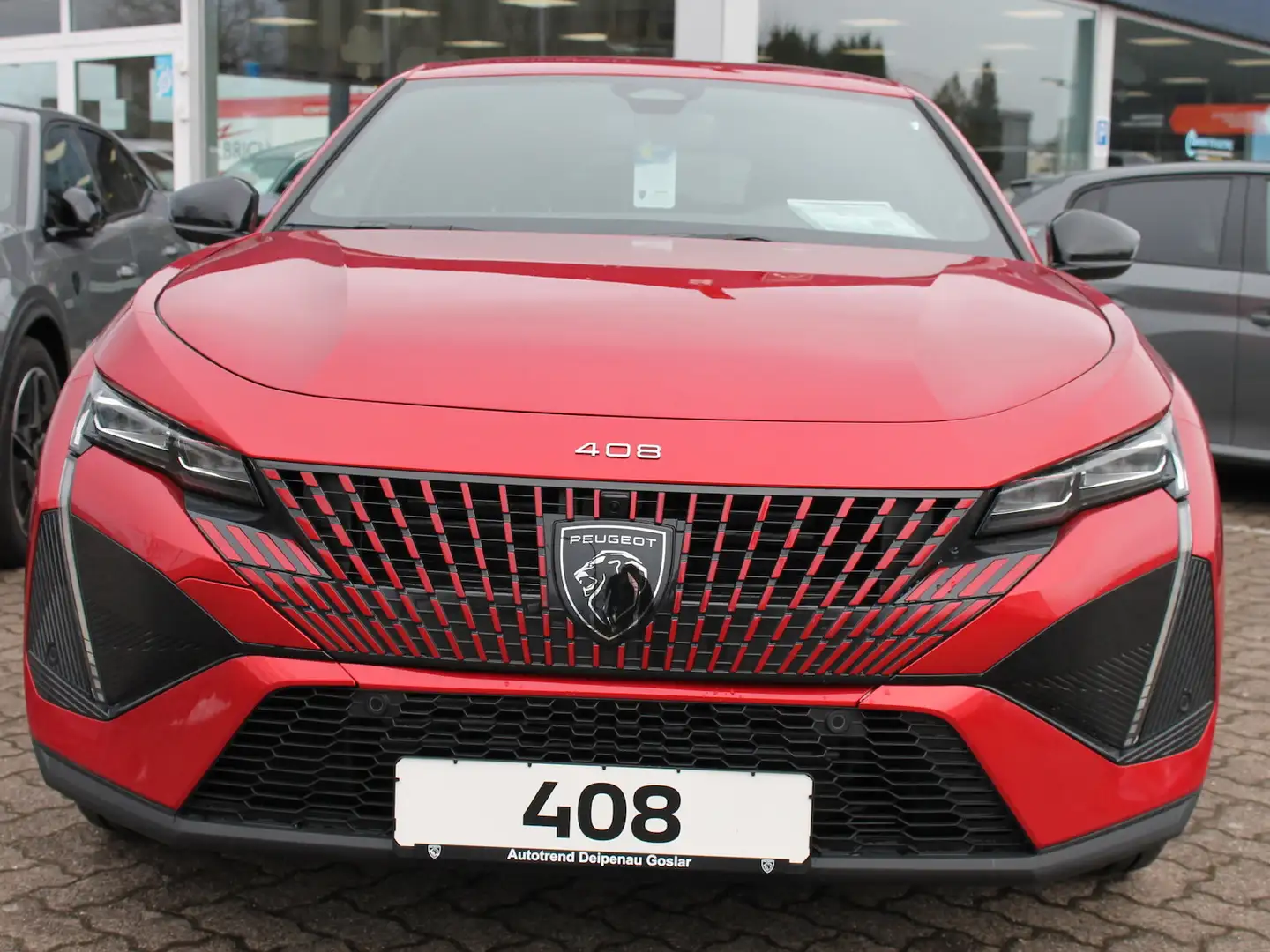 Peugeot 408 GT Hybrid 145 e-DSC6 Piros - 2