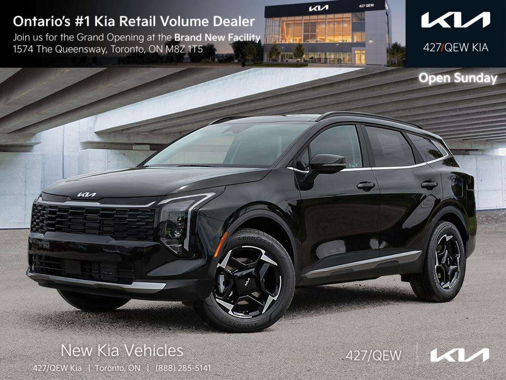 Black 2026 Kia Sportage SUV / Crossover All-Wheel Drive 8-Speed Automatic