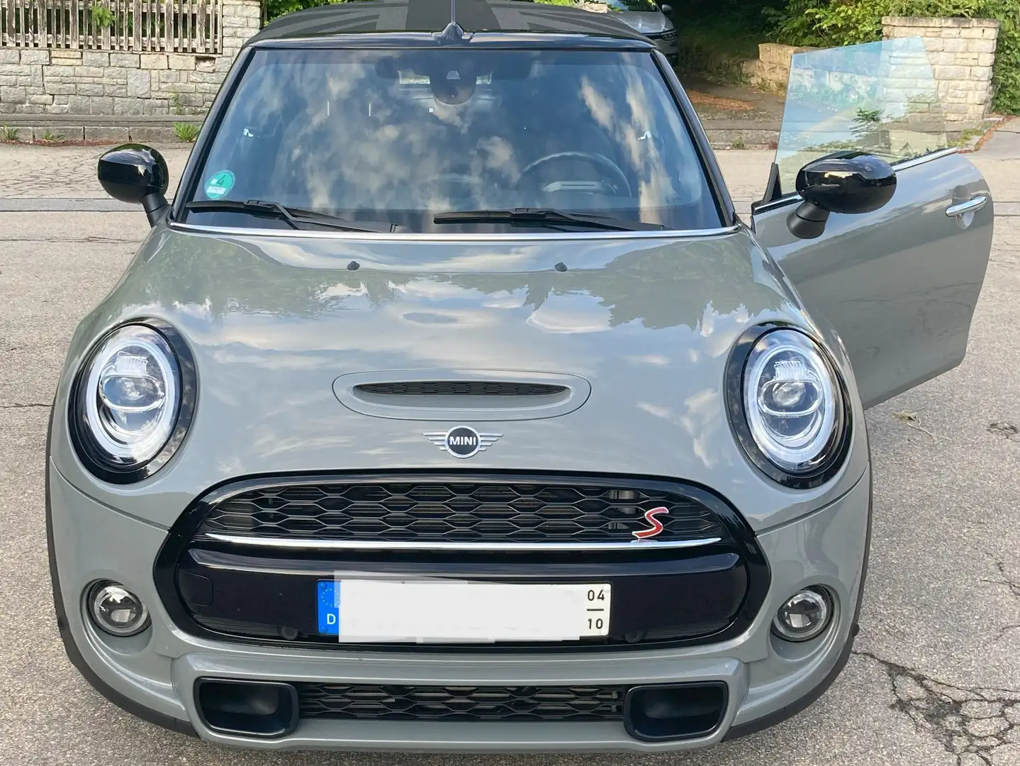 MINI Cooper S Cabrio 1.Hand, nur Sommer, Garantie, Scheckh.,Vollausst.. Grau - 1