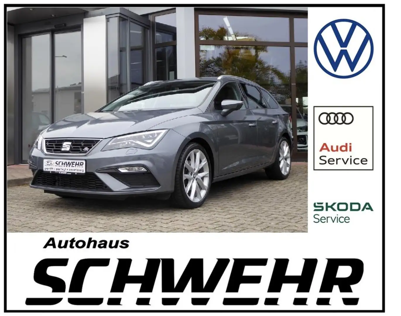 SEAT Leon FR Gris - 1