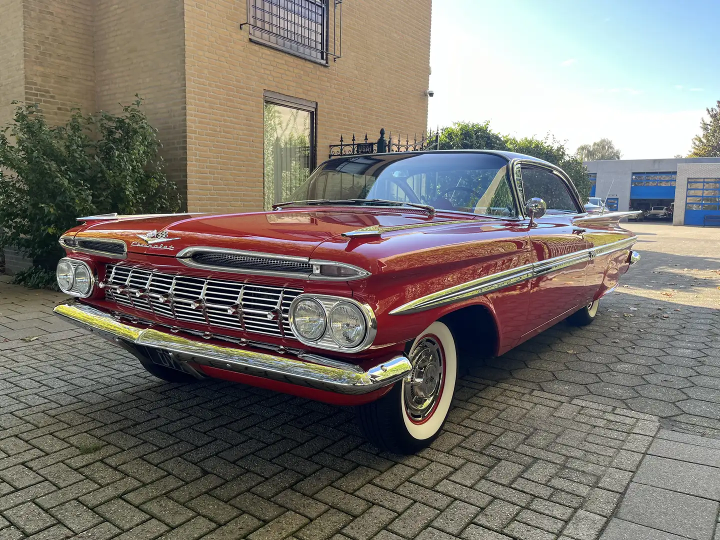 Chevrolet Impala Coupe 348 Big Block Rojo - 1