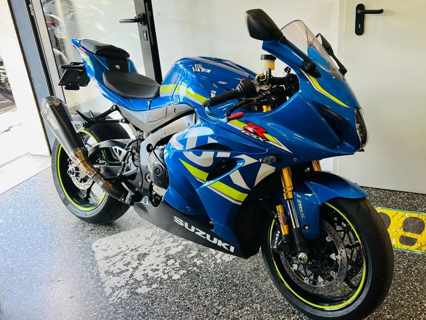 Suzuki GSX-R 1000 R KIT TUBI FINALE MIV 12 MESI GARANZIA Albastru - 1